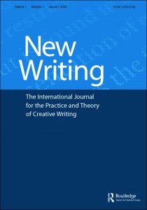 New Writing: The International Journal for the Practice and Theory of Creative Writing (Routledge)